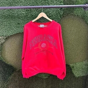 Vintage NCAA Nebraska  Cornhuskers Collegiate Crewneck Large